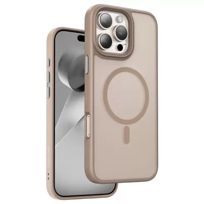 Чехол для iPhone 16 Pro Max KEEPHONE MAGO MC0101 (Desert Titnium)