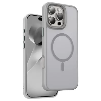 Чехол для iPhone 16 Pro Max KEEPHONE MAGO MC0101 (Titanium)