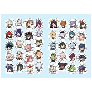 Genshin Impact на каждый день с наклейками (зеленый)