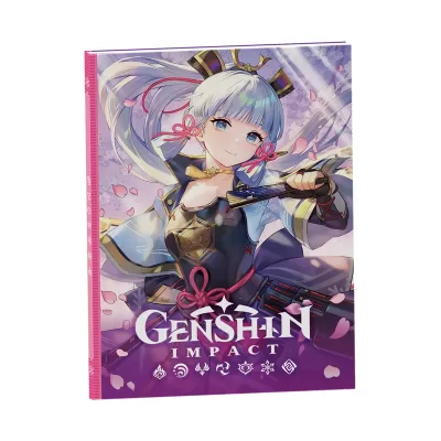 Genshin Impact на каждый день с наклейками (розовый)