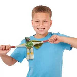 Stretch. Тянущаяся фигурка Мини-Боба Фетт Мандалорец Стретч.