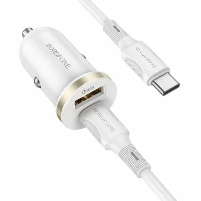 АЗУ Borofone BZ22 1USB 1Type-C 30W с кабелем Type-C