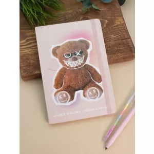 Блокнот (А5) "Bear smile OX", beige (14.5*21)
