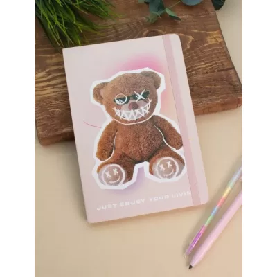 Блокнот (А5) "Bear smile OX", beige (14.5*21)