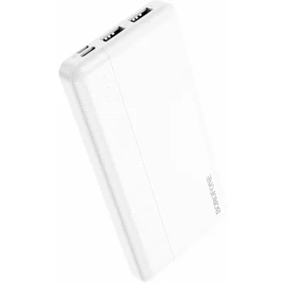 Внешний АКБ Borofone 10000mAh BJ24 2USB, 1Type-C, Белый