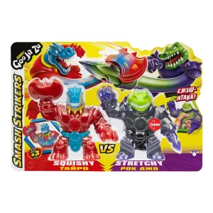 Гуджитсу Игровой набор Рок Джо VS Тайро Смэш Страйкерс тянущиеся фигурки GooJitZu