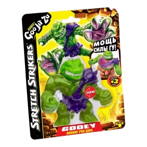 Гуджитсу Игрушка Викинг Рок Джо Стретч Страйкерс тянущаяся фигурка GooJitZu