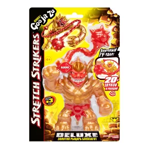 Гуджитсу Игрушка Золотой Рыцарь Блейзагот Делюкс Стретч Страйкерс тянущаяся фигурка GooJitZu