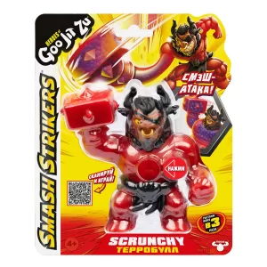 Гуджитсу Игрушка Терробулл Смэш Страйкерс тянущаяся фигурка GooJitZu