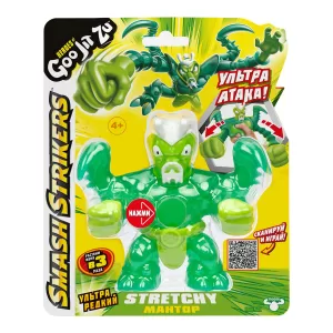 Гуджитсу Игрушка Ультраредкий Мантор Смэш Страйкерс тянущаяся фигурка GooJitZu
