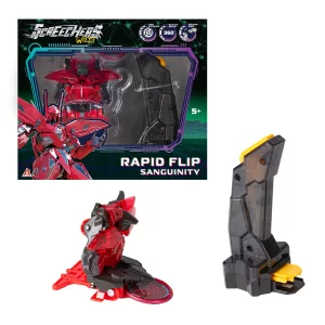 Дикие Скричеры. Игровой набор Рэпидфлип Сангвинити S5. ТМ Screechers Wild