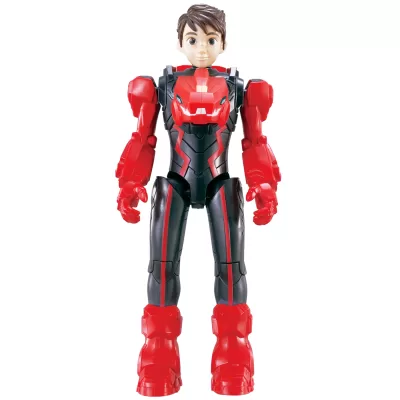 Диностер. Большая фигурка героя Люцио в дино-костюме 20 см. Dinoster