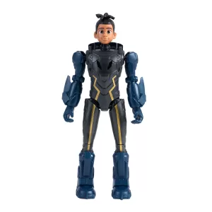 Диностер. Большая фигурка героя Читунду в дино-костюме 20 см. Dinoster