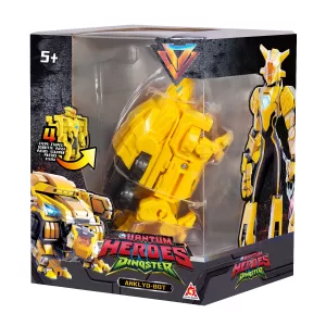 Диностер. Дино-бот трансформер Делби 13 см. Dinoster