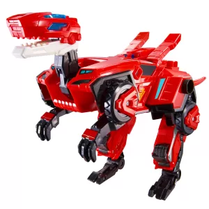 Диностер. Мега-трансформер 4-в-1 Раптор Трон 3 режима игры. Dinoster