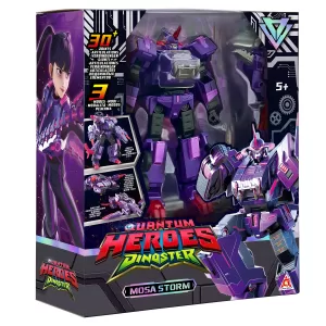 Диностер. Робот-трансформер 3-в-1 Моза Шторм. Dinoster