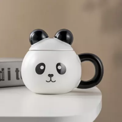 Кружка «Bubble panda», white (420 ml)