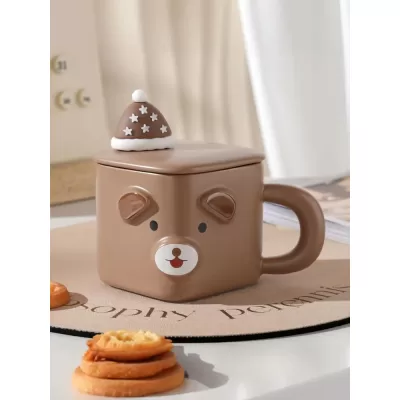Кружка «Cubic animal, bear», brown (350 ml)