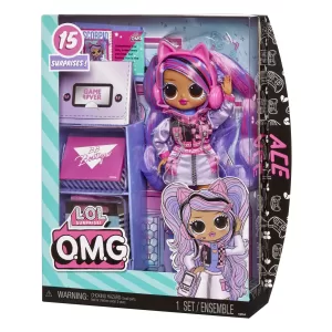 ЛОЛ СЮРПРАЙЗ Кукла ОМГ Эйс Серия 9 с аксессуарами L.O.L. SURPRISE!