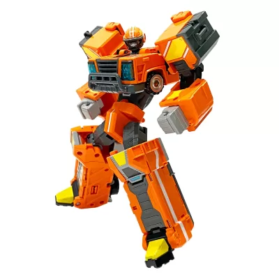 Метал Кард Бот. Мега Тракер трансформер 22 см, S1. METALCARDBOT