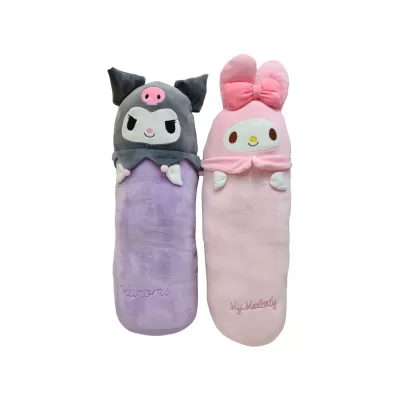 Мягкая игрушка Подушка кошечка череп мягконабивная 55см ХХХ889