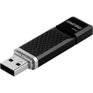 Накопитель USB 64 GB Smartbuy Quartz series Black