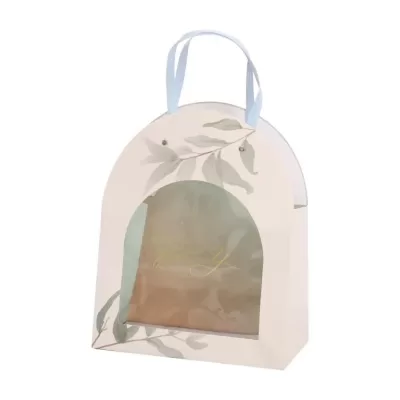 Пакет подарочный «Embossing», thank you (18*23*10)