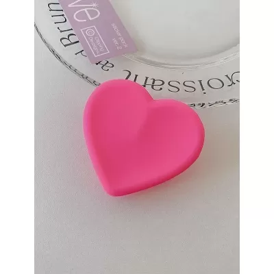 Попсокет "Soft heart", fuchsia
