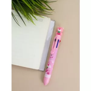 Разноцветная ручка 8 в 1 "Hello, Mr. Bear", pink