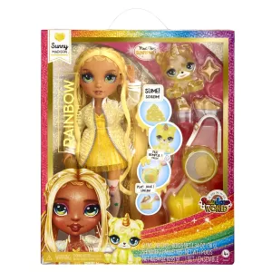 Рейнбоу Хай Кукла Classic Санни Мэдисон 28 см желтая с акс. RAINBOW H