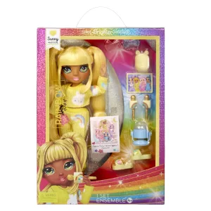 Рейнбоу Хай Кукла Junior PJ Party Санни Мэдисон желт. с аксесс. RAINBO