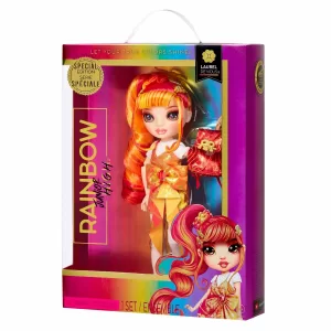 Рейнбоу Хай Кукла Junior Лаурель де Виус 24 см оранж с ак RAINBOW HIGH