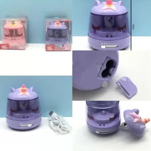 Точилка для карандашей электрическая "Unicorn dream", purple