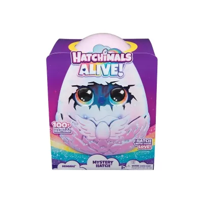 Хэтчималс. Интер. игр. сюрприз, Дракон в ассор. св., звук.Hatchimals