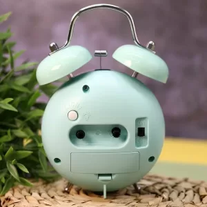 Часы-будильник «Clear wake-up with animals», green crocodile (17,5х11,5 см)