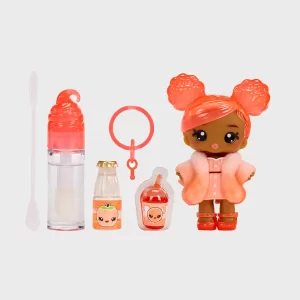 Яммиленд Игр наб Кукла Пайпер Пич с набором для изготовления блеска для губ для детей Yummiland