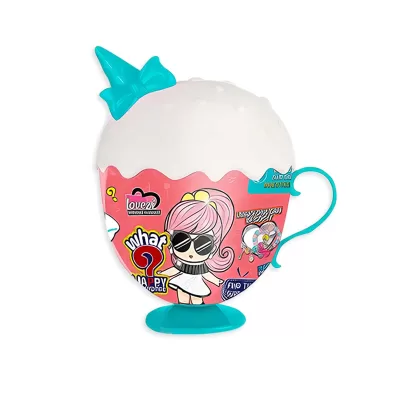 Игрушка сюрприз Lovezi кукла в чашечке4
