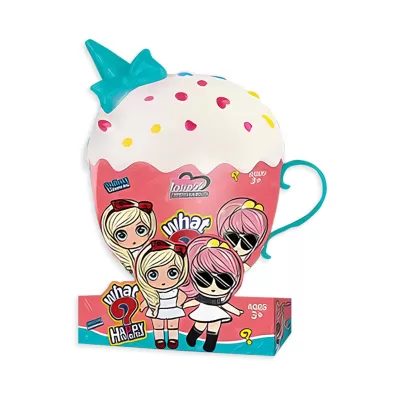 Игрушка сюрприз Lovezi кукла в чашке (корбка)