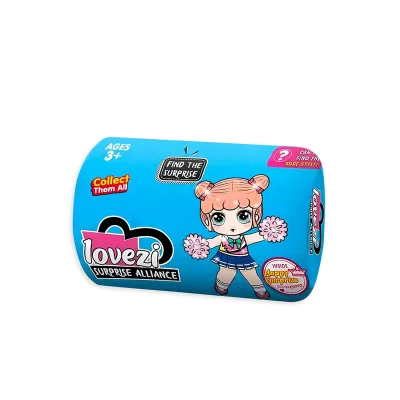 Игрушка сюрприз Lovezi кукла в боксе (коробка-дисплей 9шт)