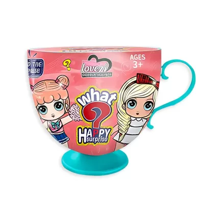 Игрушка сюрприз Lovezi кукла в чашке