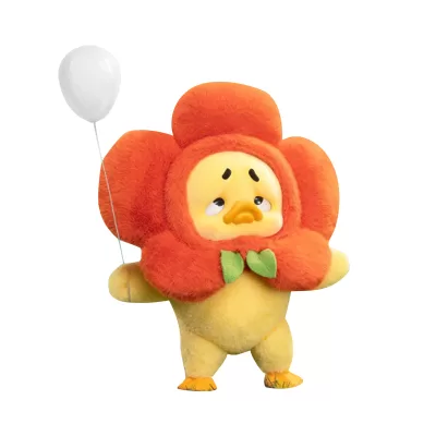 Фигурка Upset Duck Грустная утка Цветочек в сюрприз-боксе, 1шт. 33см