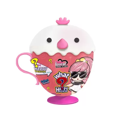 Игрушка сюрприз Lovezi кукла сюрприз в чашке