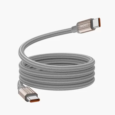 100W MagCoil Cable Type-C to Type-C Fast Charging (Titanium)