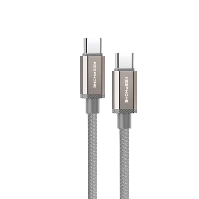 60W Galva Fast Charging Cable Type-C to Type-C (Titanium)