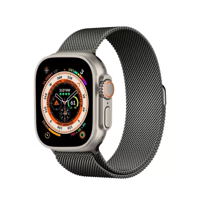 Keephone milanese loop band 42,44,45,49mm(Black)