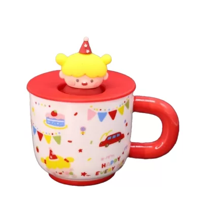 Кружка «Birthday party», red (450 ml)