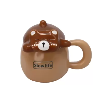 Кружка «Slow life», brown (400 ml)