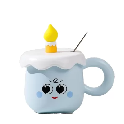 Кружка «Сake emotions», blue (400 ml)