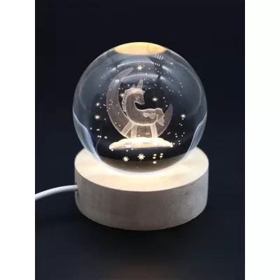 Ночник 3D iLikeGift «Magical Unicorn» (6 см)