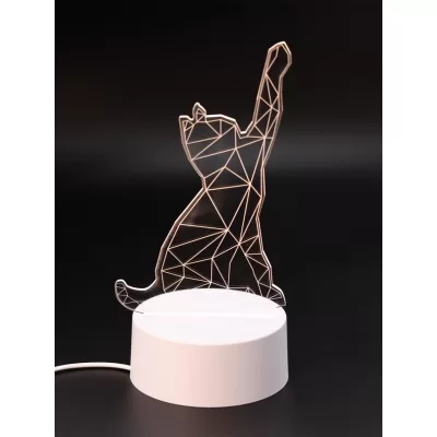 Ночник iLikeGift "Cat" LED, USB (9х20 см)